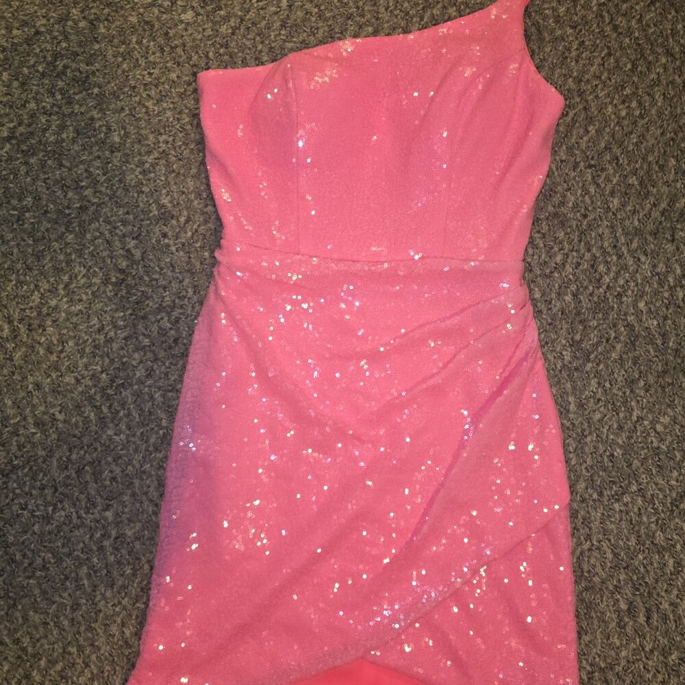 Alyce Paris Short Pink Formal Dress Size 4
